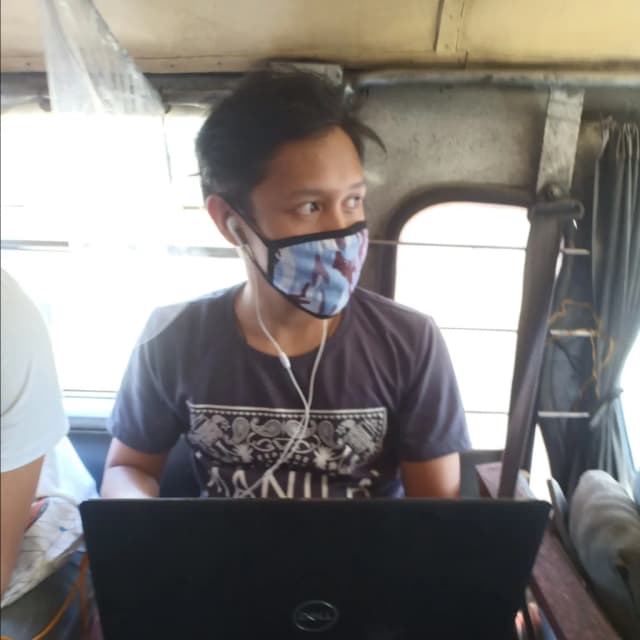 Me on a jeepney.